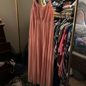 Torrid size 1 soft rose maxi dress
